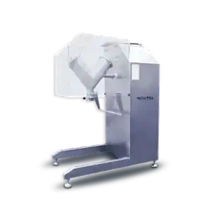 PerMix V-Blender with stainless steel V-shaped chamber for uniform blending of dry powders and granules